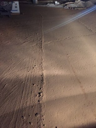 Below inches of compacted dust lies the asphalt you spent so much of your time and budget having laid.