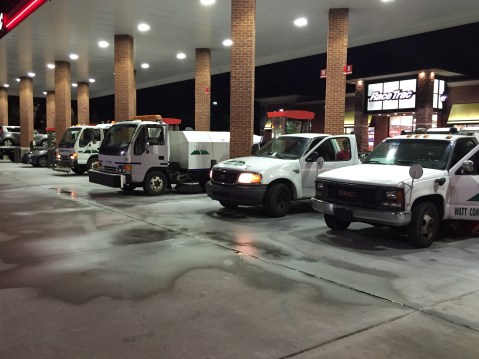 We are staying busy helping keep your businesses and neighborhoods clean.  Look out for our fleet on the streets and give us a call so we can tell you exactly how we can help your business, community or municipality!